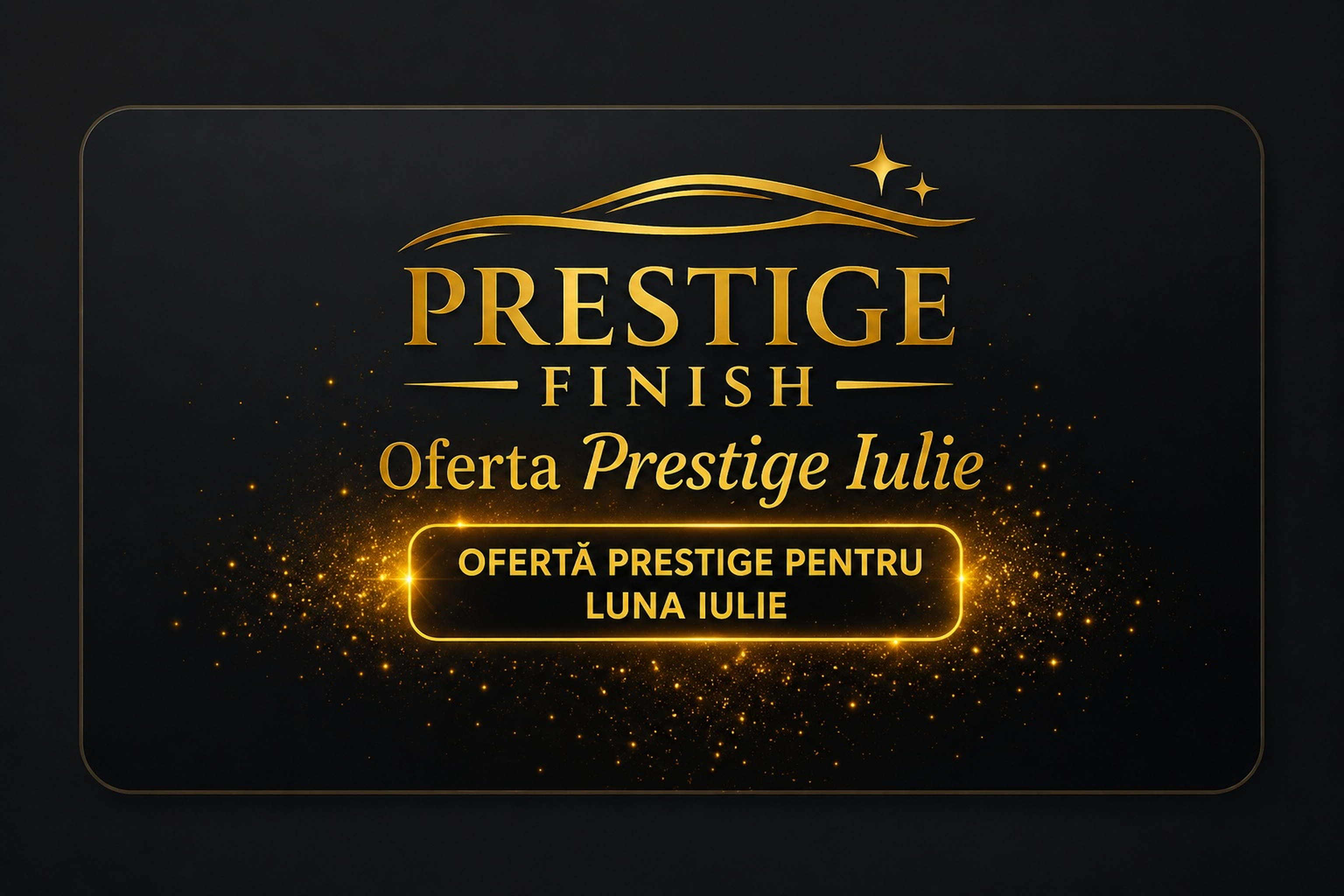 Oferta Prestige Finish pentru luna iulie
